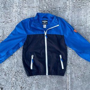 Oshkosh Bgosh Boys Jacket Coat Zip Up Blue Size 7